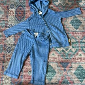 Hooded top set 100% cotton